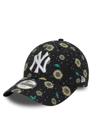 New Era Шапка с козирка Kids Floral Aop 940 Ne 60503478 S Черен - Mera.bg
