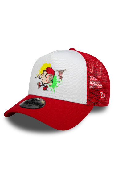 New Era Шапка с козирка Kids Mascot Trucker Ne 60503363 Бял - Mera.bg