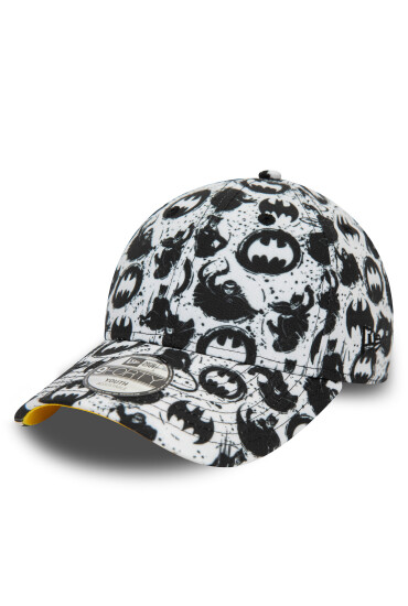 New Era Шапка с козирка Kids Super Aop 940 Batman 60435030 S Бял - Mera.bg