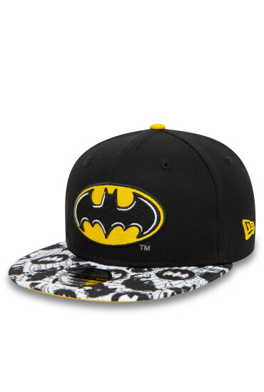 New Era Шапка с козирка Kids Super Aop 950 Batman 60435024 S Черен - Mera.bg