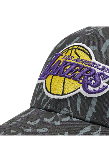 New Era Шапка с козирка La Lakers Leopard Print 9Forty 60222434 Сив - Mera.bg