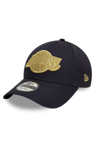New Era Шапка с козирка LA Lakers Metallic 9FORTY 60595197 Тъмносин - Mera.bg