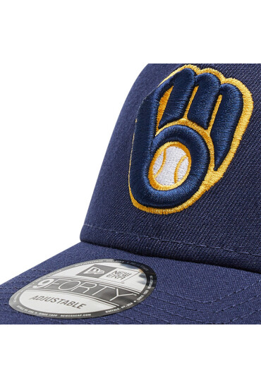 New Era Шапка с козирка Milwaukee Brewers The League 12344781 Тъмносин - Mera.bg