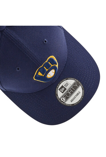 New Era Шапка с козирка Milwaukee Brewers The League 12344781 Тъмносин - Mera.bg