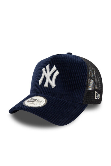 New Era Шапка с козирка MLB Cord Trucker Ne 60565523 Тъмносин - Mera.bg