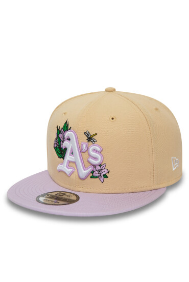 New Era Шапка с козирка Mlb Floral 950 Athletics 60503502 Бежов - Mera.bg