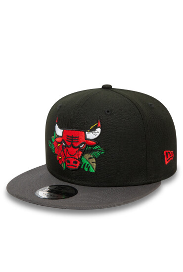 New Era Шапка с козирка Nba Floral 950 Bulls 60503483 Черен - Mera.bg