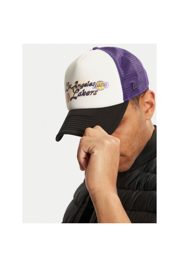 New Era Шапка с козирка NBA Graphic Trucker 60565435 Виолетов - Mera.bg