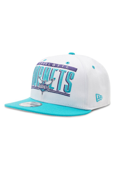 New Era Шапка с козирка NBA Retro Tile Charlotte Hornets 60288553 White - Mera.bg