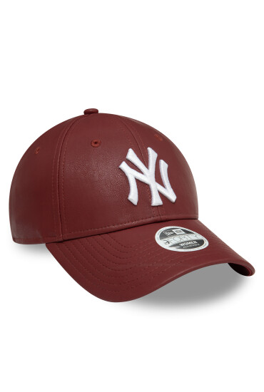 New Era Шапка с козирка New York Yankees Crinkled Pu 9Forty 60595395 Бордо - Mera.bg