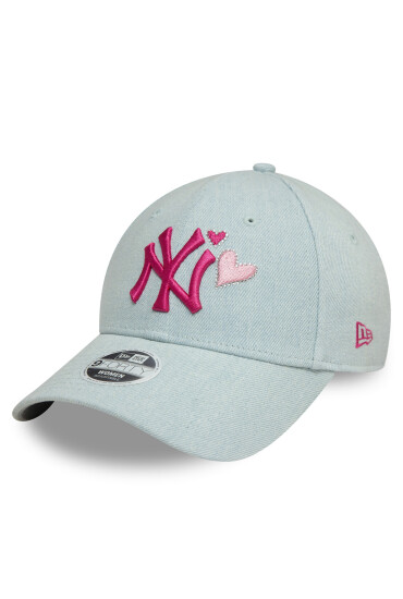 New Era Шапка с козирка New York Yankees Denim Icon 9Forty 60595356 Светлосиньо - Mera.bg