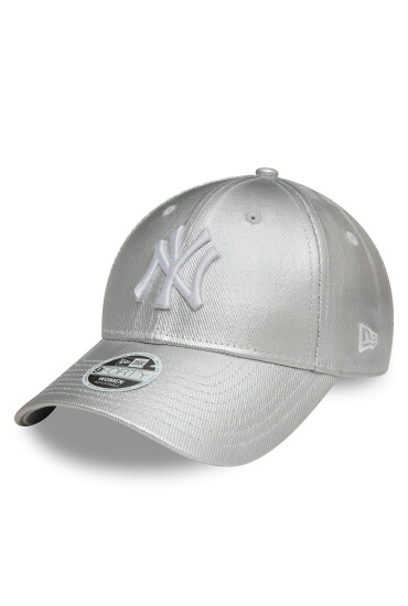 New Era Шапка с козирка New York Yankees Met Denim 9Forty 60595374 Сребрист - Mera.bg
