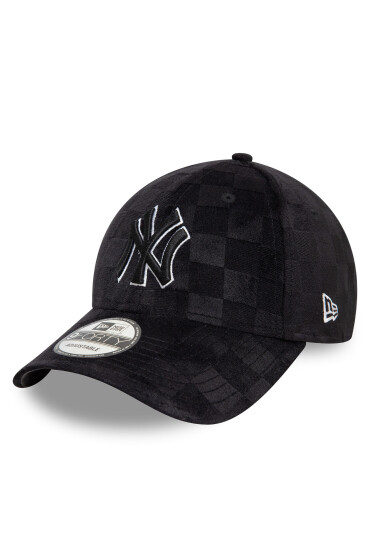 New Era Шапка с козирка New York Yankees Tonal Check 9Forty 60595442 Черен - Mera.bg