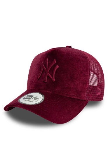 New Era Шапка с козирка New York Yankees Velour 60595364 Бордо - Mera.bg