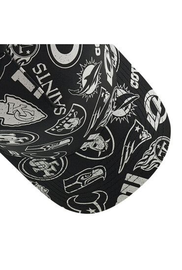 New Era Шапка с козирка Nfl All Over Print A-Frame Trucker 60222274 Черен - Mera.bg