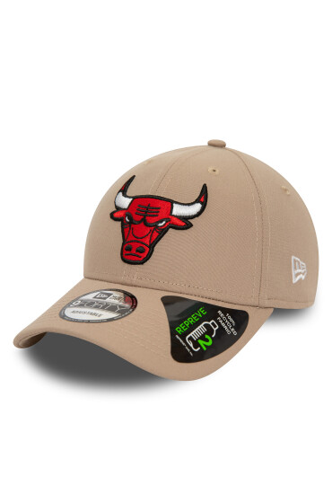 New Era Шапка с козирка Repreve 940 Bulls 60435239 Бежов - Mera.bg