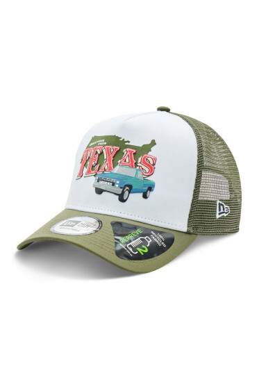 New Era Шапка с козирка Us State Wordmark 60298831 Каки - Mera.bg