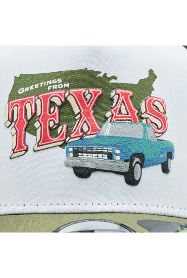 New Era Шапка с козирка Us State Wordmark 60298831 Каки - Mera.bg