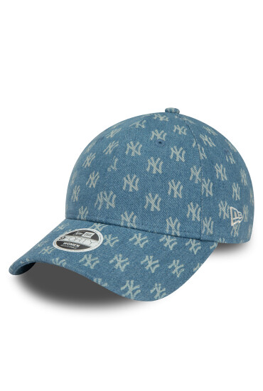 New Era Шапка с козирка Wmns Denim Mono 940 Nyy 60434988 Син - Mera.bg