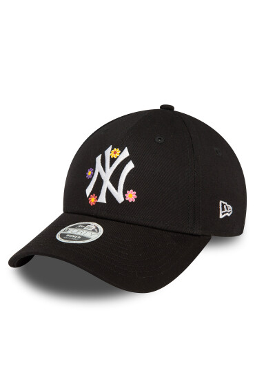New Era Шапка с козирка Wmns Flower 940 Nyy 60435014 Черен - Mera.bg