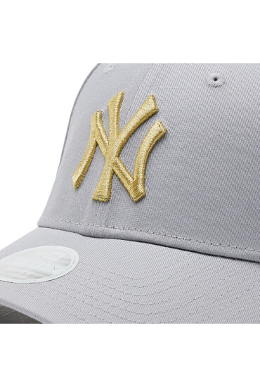 New Era Шапка с козирка Wmns Metallic Logo 60284824 Сив - Mera.bg