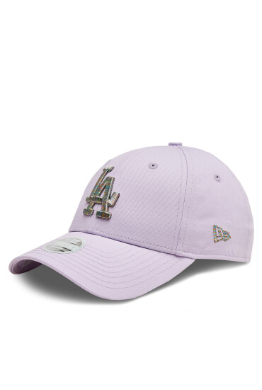 New Era Шапка с козирка Wmns Metallic Logo 940 La Dodgers 60435262 Виолетов - Mera.bg