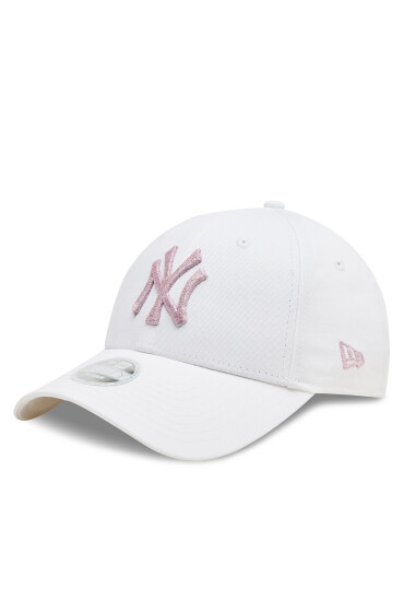 New Era Шапка с козирка Wmns Metallic Logo 940 Nyy 60435261 Бял - Mera.bg