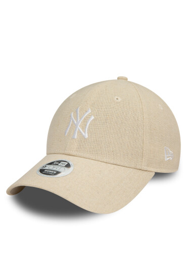 New Era Шапка с козирка Wmns Mlb Linen 940 Nyy 60503463 Бежов - Mera.bg