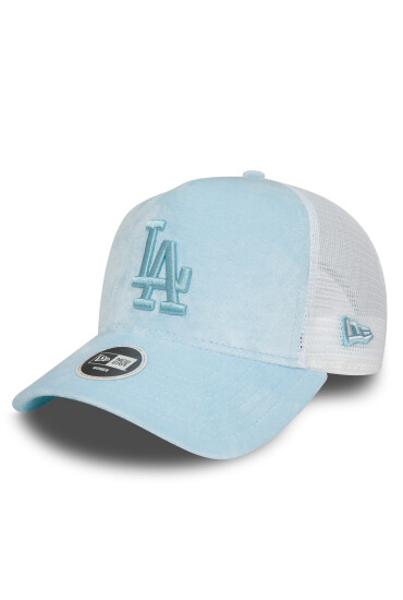 New Era Шапка с козирка Wmns Velour Trucker La Dodgers 60435006 Светлосиньо - Mera.bg