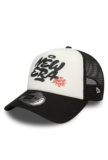 New Era Шапка с козирка Youth Graffiti Trucker Ne 60503571 Бял - Mera.bg
