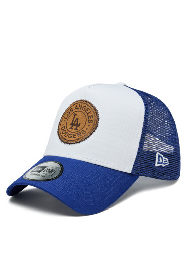 New Era Шапка Team Patch Trucker La Dodgers 60364264 Бял - Mera.bg
