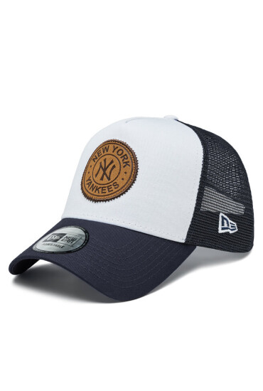 New Era Шапка Team Patch Trucker Nyy 60364255 Бял - Mera.bg