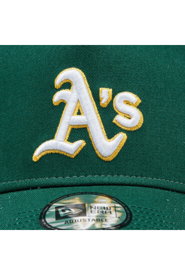 New Era Шапка Team Script Trucker Athletics 60364234 Зелен - Mera.bg