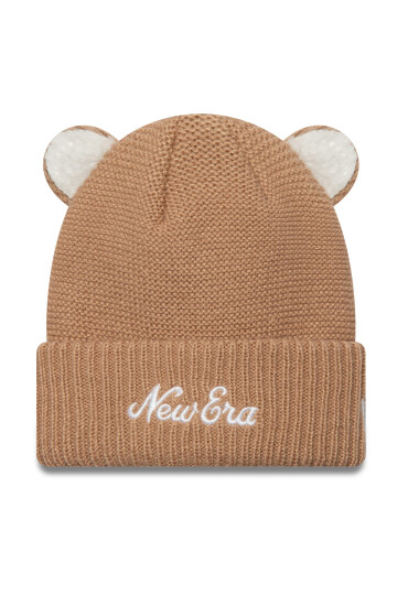 New Era Шапка Teddy Bear Ears Cuff Knit Beanie 60580864 Кафяв - Mera.bg