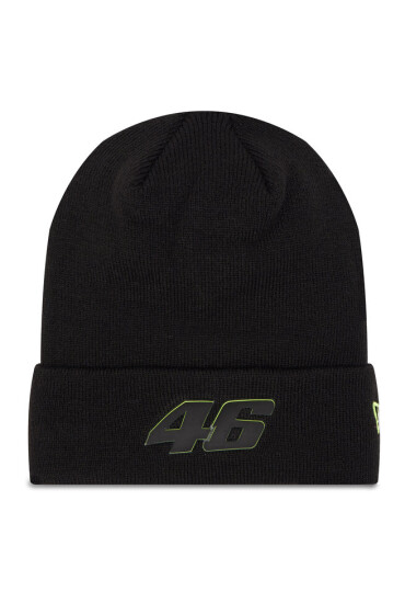 New Era Шапка VR46 Logo Print Cuff Beanie 60284502 Black - Mera.bg