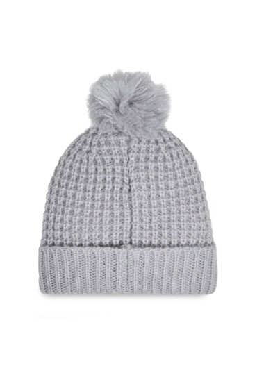 New Era Шапка Wmns Cosy Pom 60364288 Сив - Mera.bg