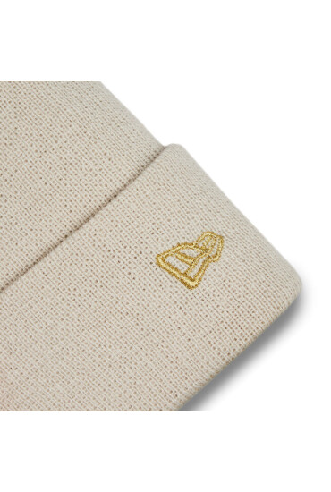 New Era Шапка Wmns Metallic Pom Beanie Nyy 60364284 Сив - Mera.bg