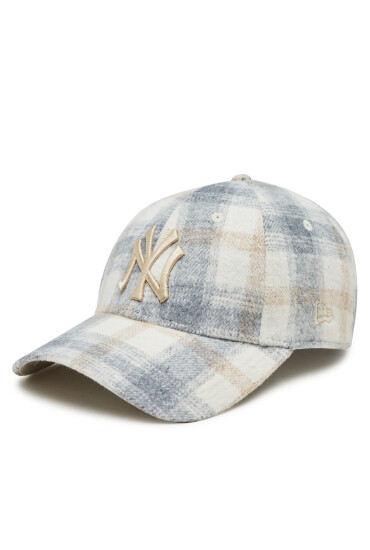 New Era Шапка Wmns Plaid 940 Nyy 60364293 Сив - Mera.bg