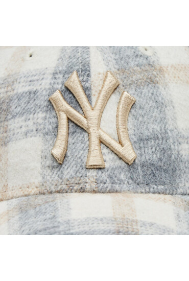 New Era Шапка Wmns Plaid 940 Nyy 60364293 Сив - Mera.bg
