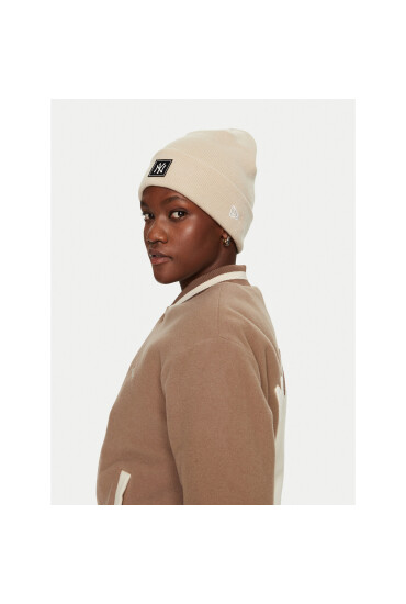 New Era Шапка Wmns Wide Leo Beani 60284962 Бежов - Mera.bg