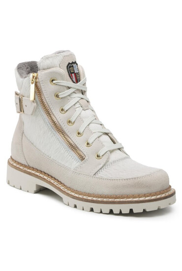 New Italia Shoes Боти 1615408/6 Natural White - Mera.bg
