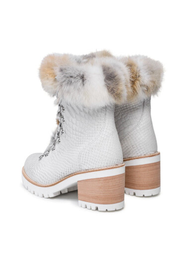 New Italia Shoes Боти 2015471/1 Milky/White - Mera.bg