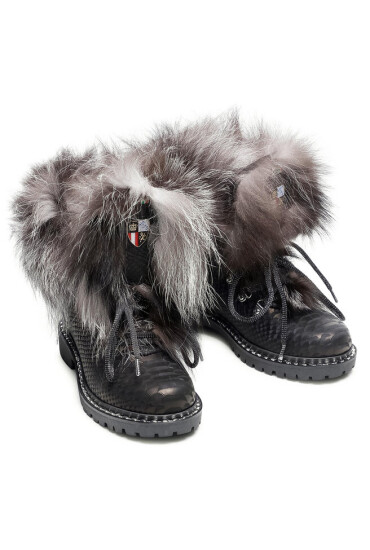 New Italia Shoes Туристически oбувки 2115403/4 Black - Mera.bg