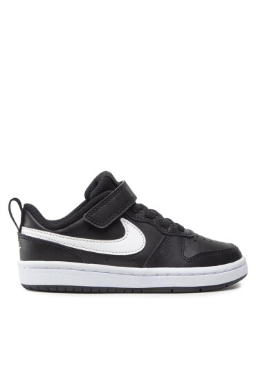 Nike Обувки Court Borough Low 2 (PSV) BQ5451 002 Black/White - Mera.bg