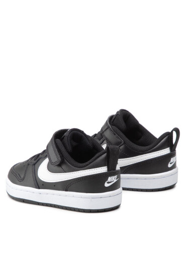 Nike Обувки Court Borough Low 2 (PSV) BQ5451 002 Black/White - Mera.bg