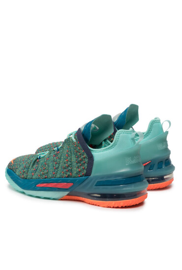Nike Обувки Lebron XVIII (Gs) CW2760 300 Green Abyss/Hyper Crimson - Mera.bg