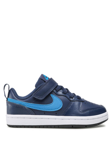 Nike Обувки Court Borough Low 2 (PSV) BQ5451 403 Midnight Navy/Imperial Blue - Mera.bg