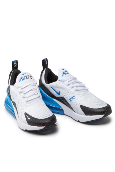 Nike Обувки Air Max 270 (GS) 943345 106 White/Signal Blue/Black - Mera.bg