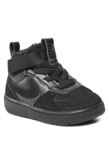 Nike Обувки Court Borough Mid 2 Boot Md CQ4027 001 Black/Black/Black - Mera.bg