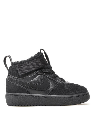 Nike Обувки Court Borough Mid 2 Boot Md CQ4027 001 Black/Black/Black - Mera.bg